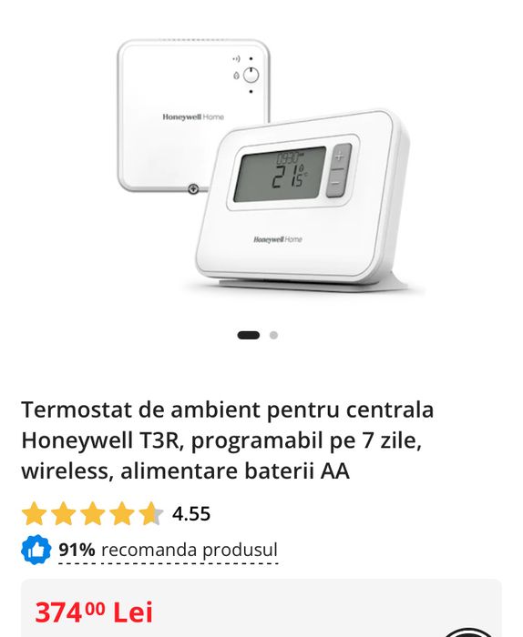 Termostat  honeywell ca nou