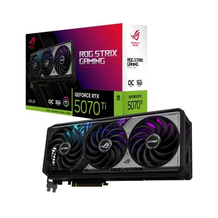 Видеокарта ASUS GeForce RTX 5070 Ti ROG Strix GAMING OC