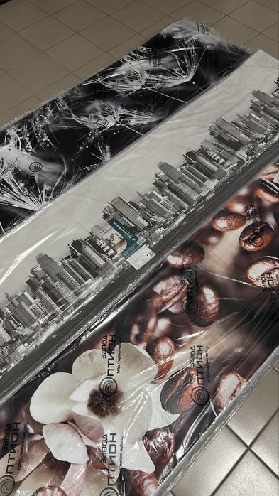 Фартуки для кухни из ПВХ