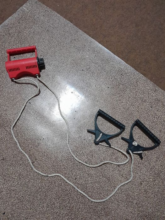 Лыжи деревянные взрослые ,эспандер