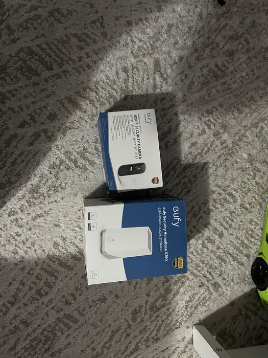 Eufy camera2c si homebase 3 noi deschise pentru proba