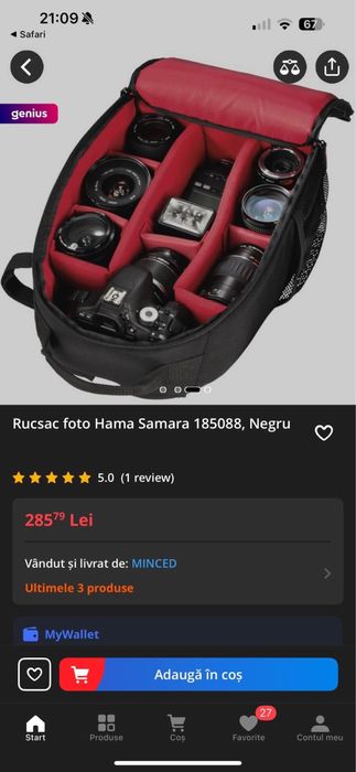 Nikon D610 full Frame + Nikon 50mm f 1.8g + accesorii