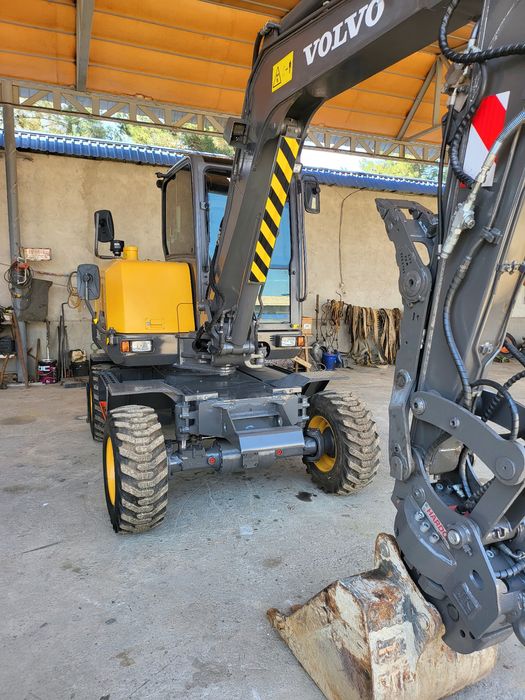Mini Volvo 60 pro ekskvator karea dan zuri keldi.
