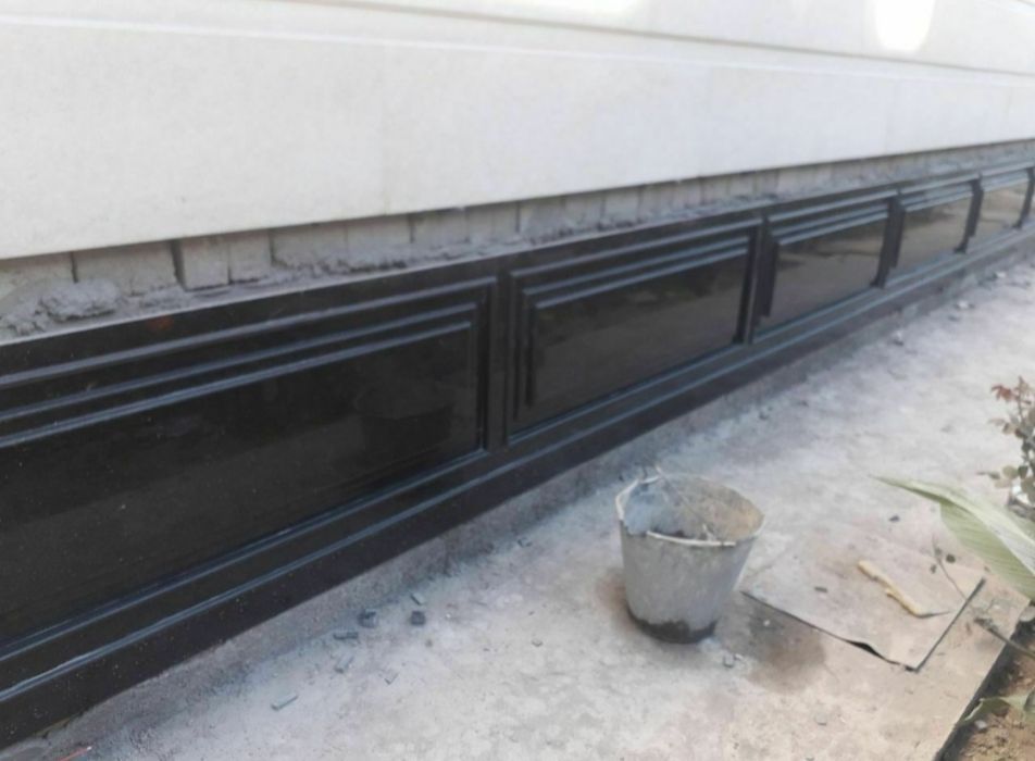 Профессионально Установка ГРАНИТ на Цоколь и на ФАСАД.