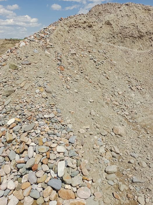 Гравий, щебень, песок