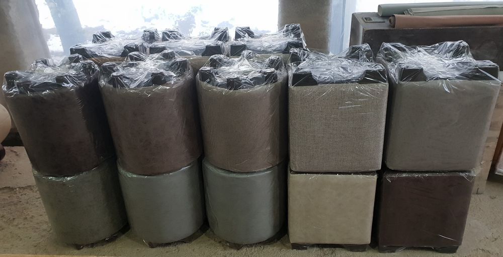 Качественные пуфики от мастера