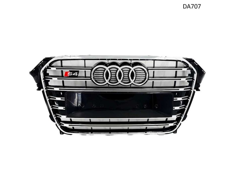 Grila fata Sline S4 pentru Audi A4 B8.5 2012-2015 Cromat