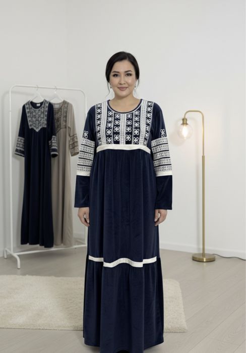 Платья велюровые из Египта.Торг!!