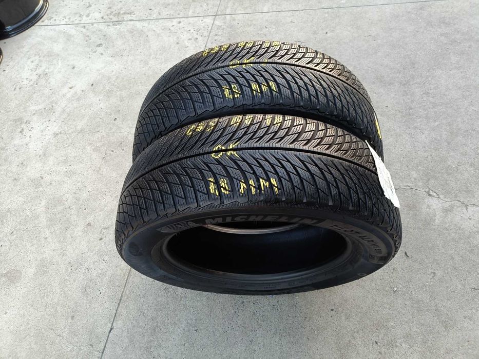 Set 4 anvelope de iarna 235 60 18 michelin pilot alpin 5 profil 7,8 mm