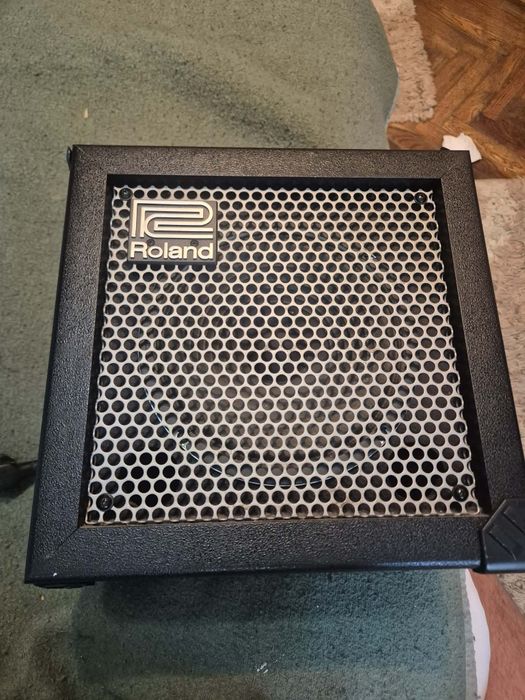 Pachet chitara jackson+amplificator roland cube15+cablu premium fender