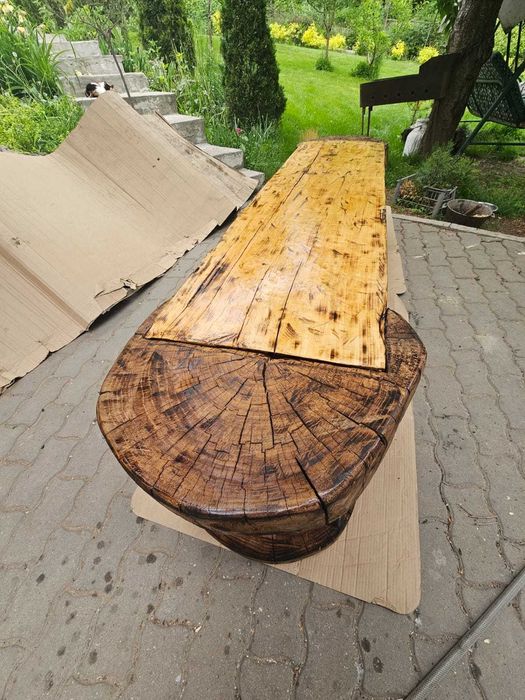 Лавочка деревянная