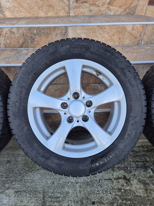 Jante R16 5x120 Bmw , Transporter T5 cu anvelope iarna 205/60R16