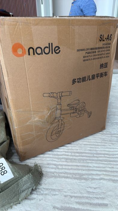 Новый Беговел, велосипед NADLE 3/1