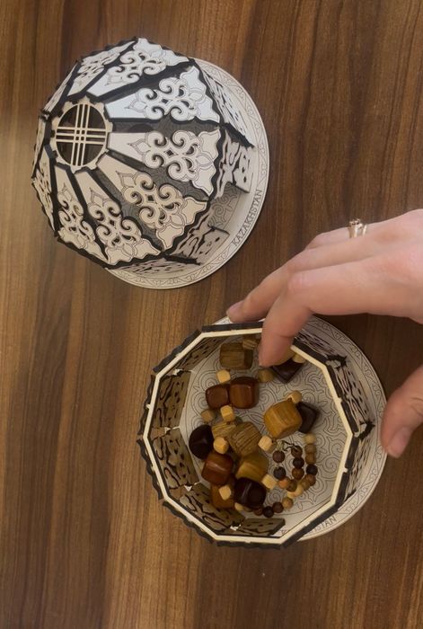 Юрта из дерева, верх открывается