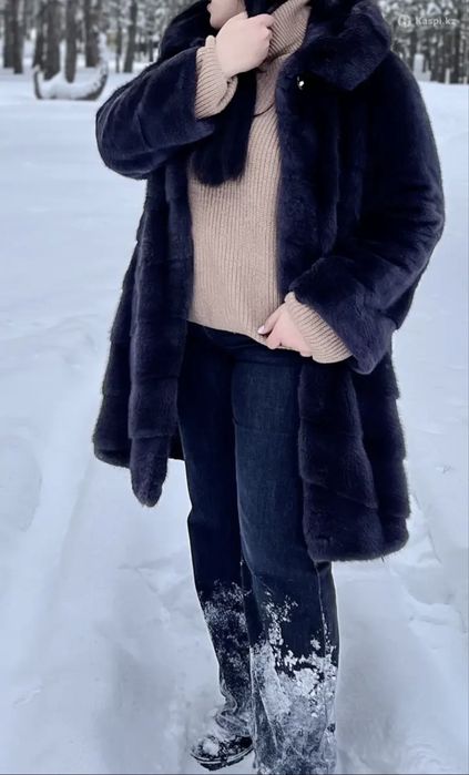 Норковая шуба в отличном состоянии