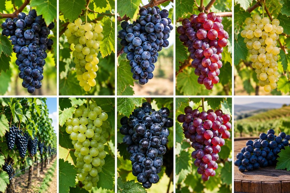 Struguri pentru vin fetească neagră merlot cabernet