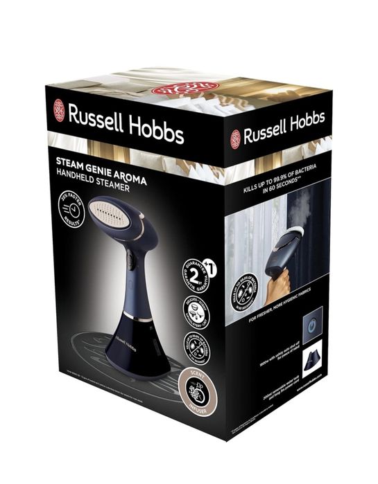 Вертикална парна ютия Russell Hobbs 1800W, 32 g/min,200ml,4 аксесоара