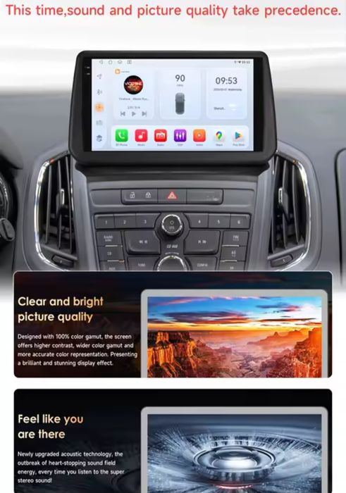 Navigatie android Opel Zafira Waze YouTube Carplay