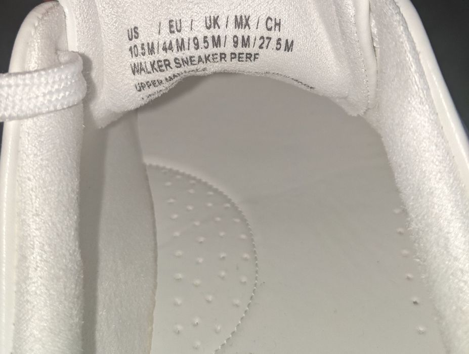 Кеды белые Unlisted