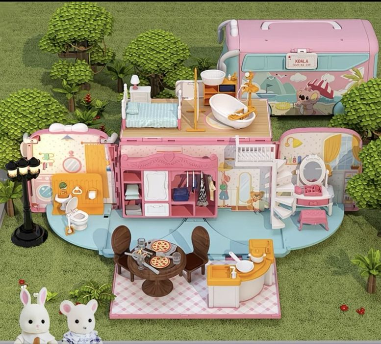 Игрушечный дом на колесах