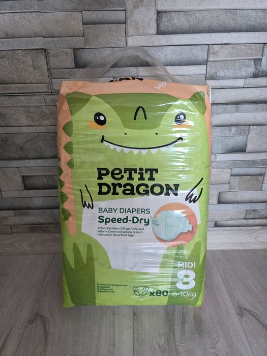 Scutece/pampers Petit Dragon nr. 3