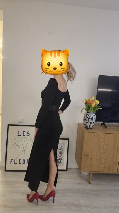 Rochie neagră Nissa