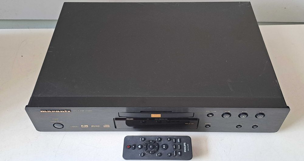 Marantz DV 6200 DVD Player Premium – HDCD – Aluminiu Negru Periat - cu telecomanda