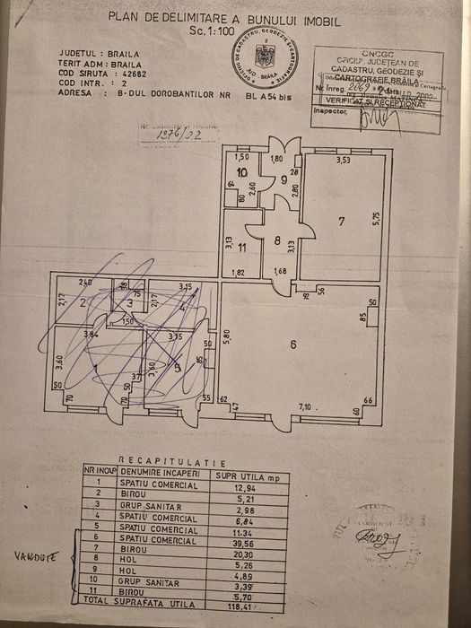 Proprietar Inchiriez spatiu comercial Blvd. Dorobantilor Nr 50bis