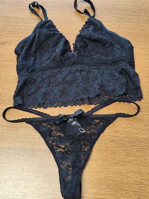 Set lenjerie dantelă M