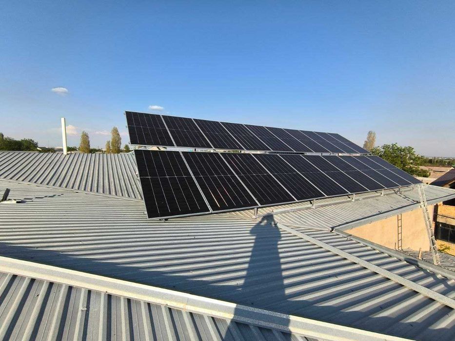 Quyosh panel podkluch ustanovka - установка солнечных панелей