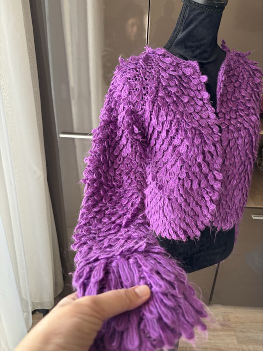 Pulover tricotat scurt dama