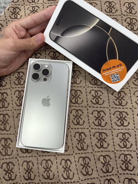 Iphone 16 pro max natural titanium