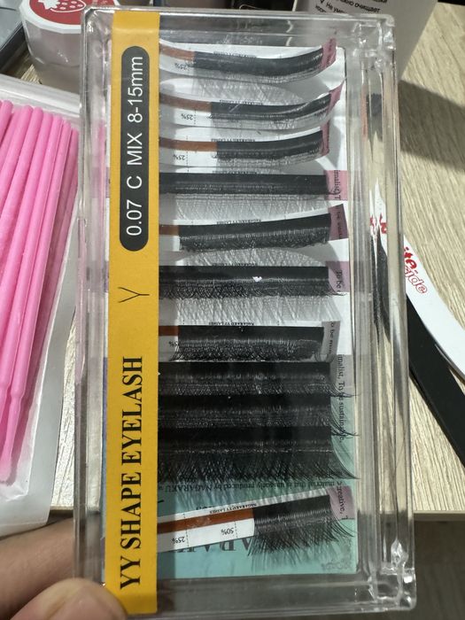 Материалы для наращивания ресниц