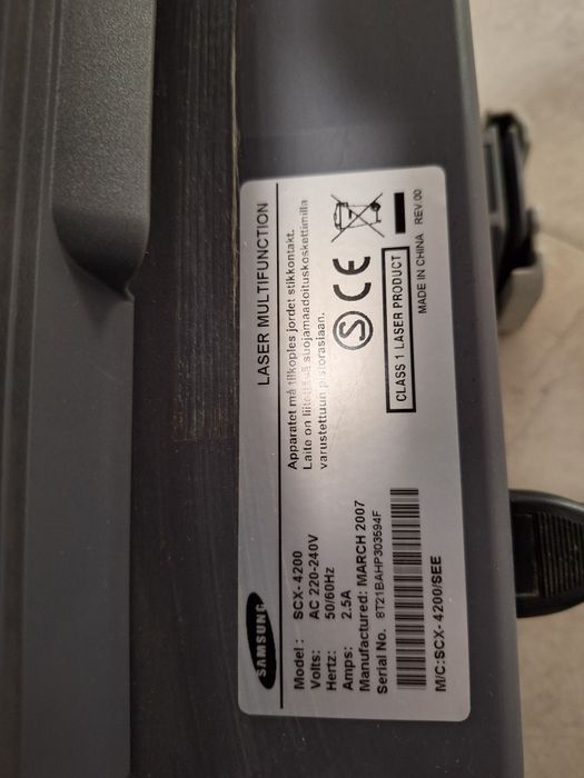 лазерен принтер скенер 3 в 1 samsung scx-4200