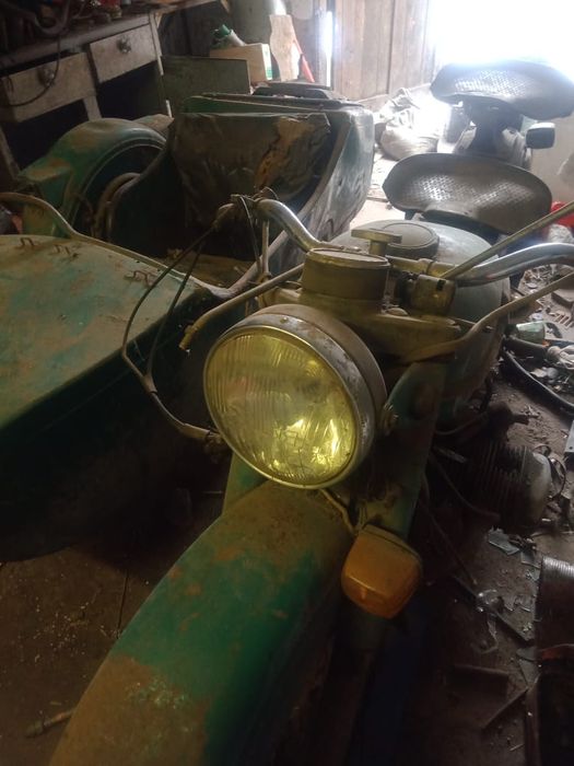 Мотоцикл Урал с люлькой