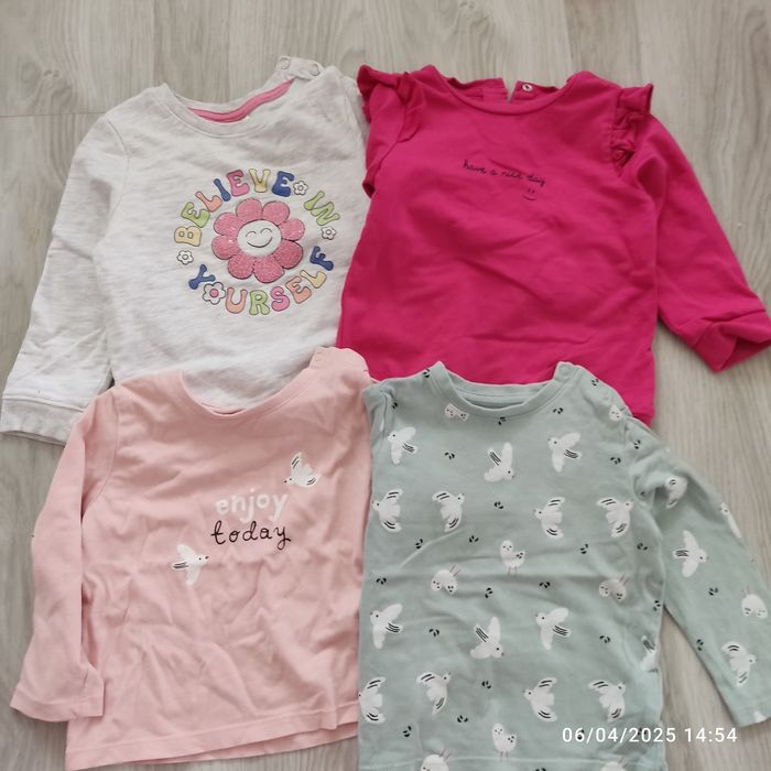 Блузи и клинчета размер 12-18м