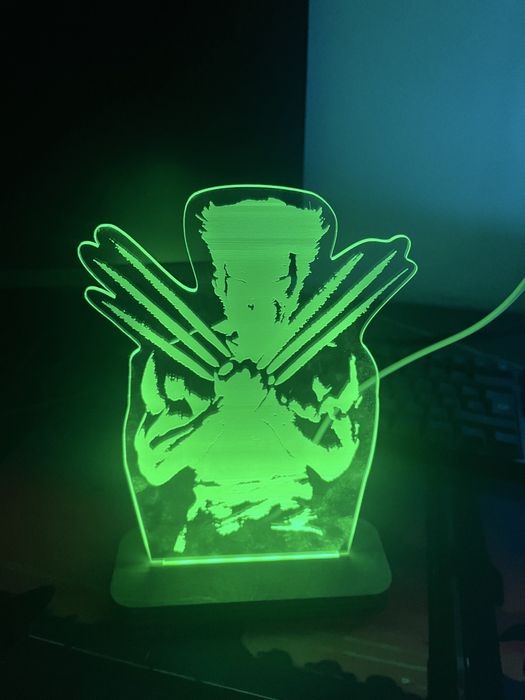 Продам 3D USB светильник