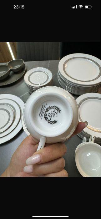 Посуда сервезы на 12 человек