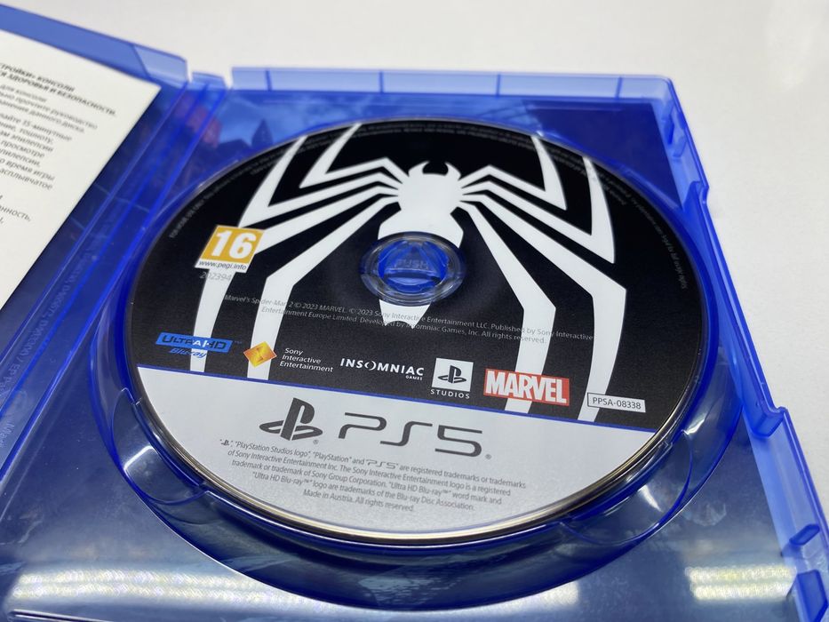 Диск PS5 Человек Паук 2