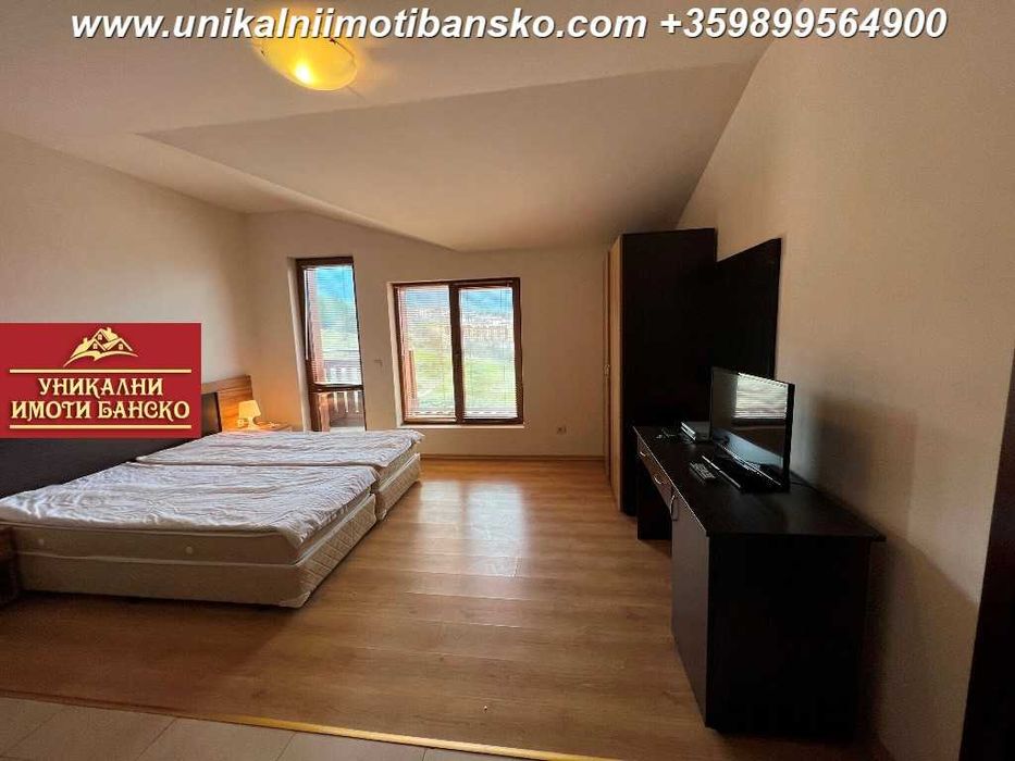 С гледка към планината! Едностаен апартамент за продажба в град Банско