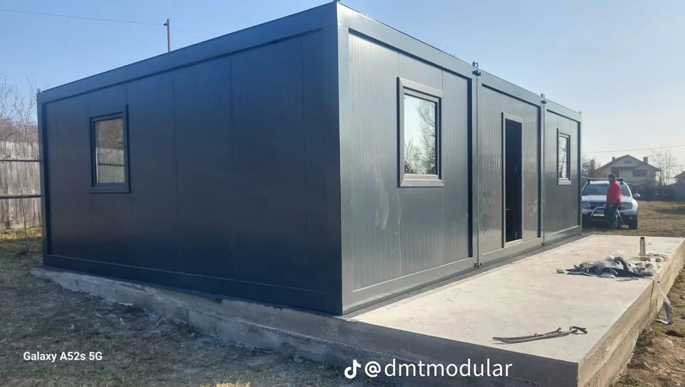 Container modular birou,vestiar,locuinta,spatiu comercial  6 x 4.80m