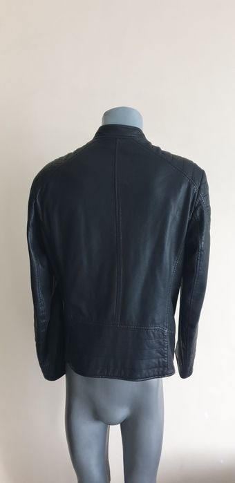 Hugo Boss HUGO Jendricks Leather Jacket Mens/ М ОРИГИНАЛ! Ест. кожа!