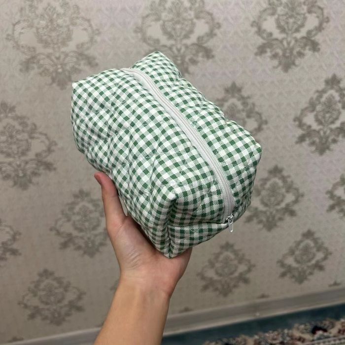 Косметичка в клетку