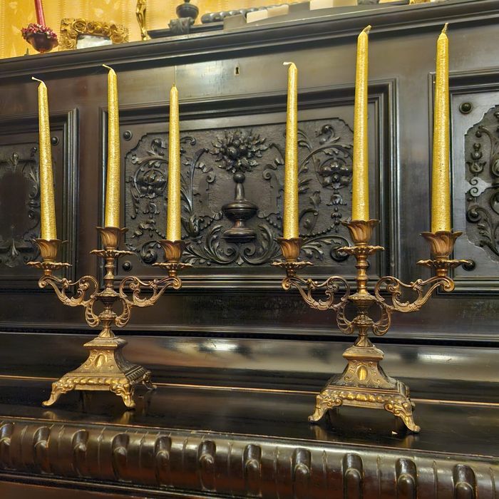 Vând set sfeșnice antichități