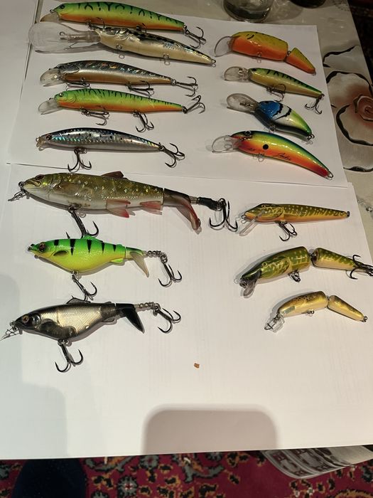 Bоблери,блесни и тапи за риболов