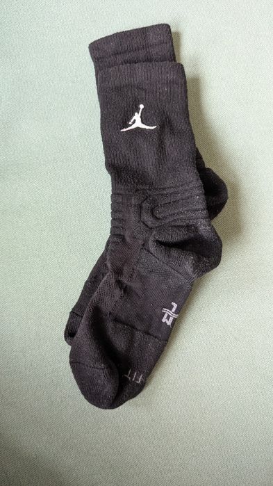 Чорапи Nike - Jordan Flight Crew, черни