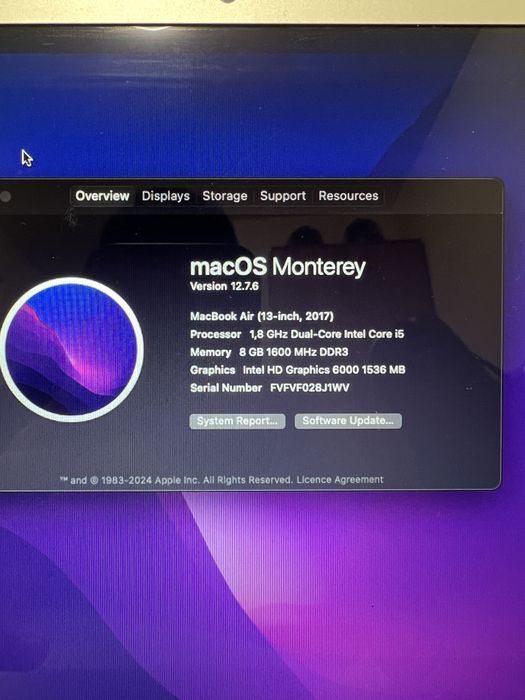 MacBook Air 13” (2017)