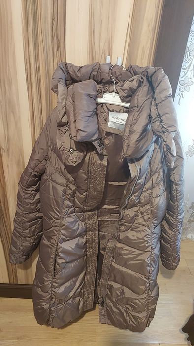 Кафяво дамско яке