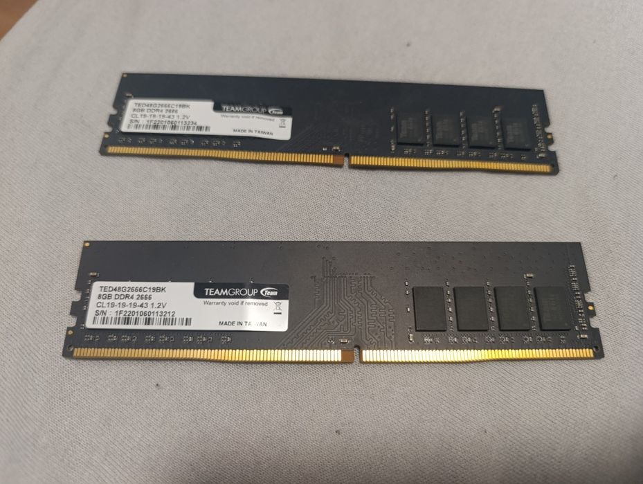 RAM Памет Team Group Elite 2х8GB DDR4 2666 MT/s