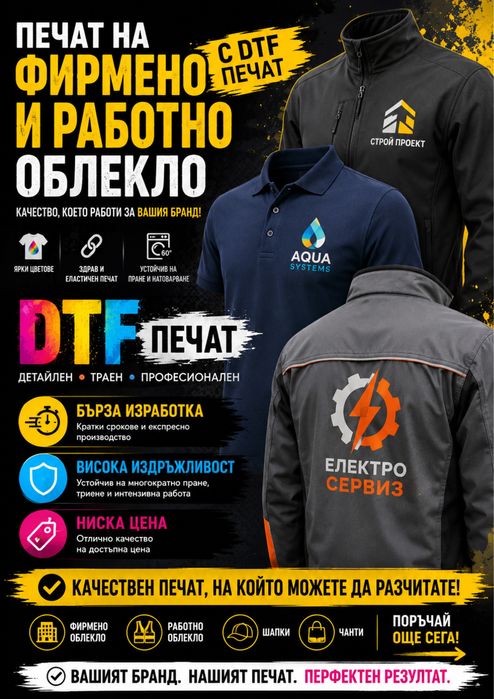 Брандиране на работно облекло